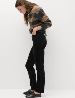 Cord Straight Leg Trousers