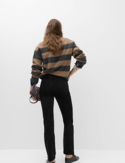 Cord Straight Leg Trousers