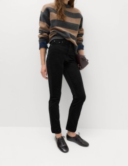 Cord Straight Leg Trousers
