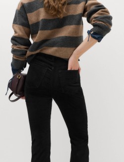 Cord Straight Leg Trousers