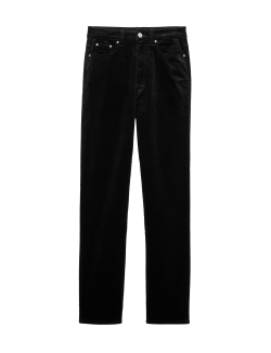 Cord Straight Leg Trousers