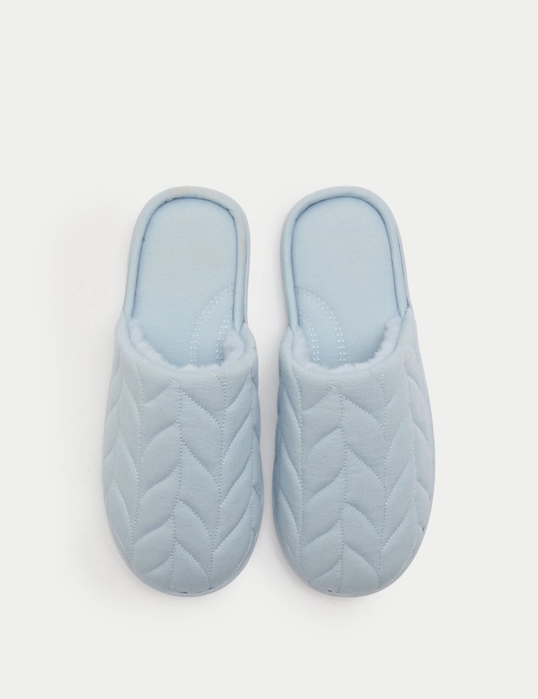 Mule Slippers with Secret Support