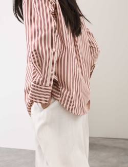 Pure Cotton Striped Shirt