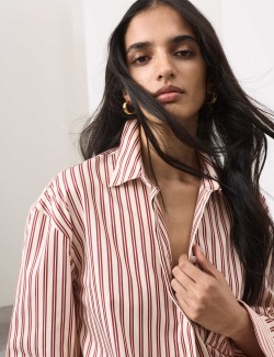 Pure Cotton Striped Shirt