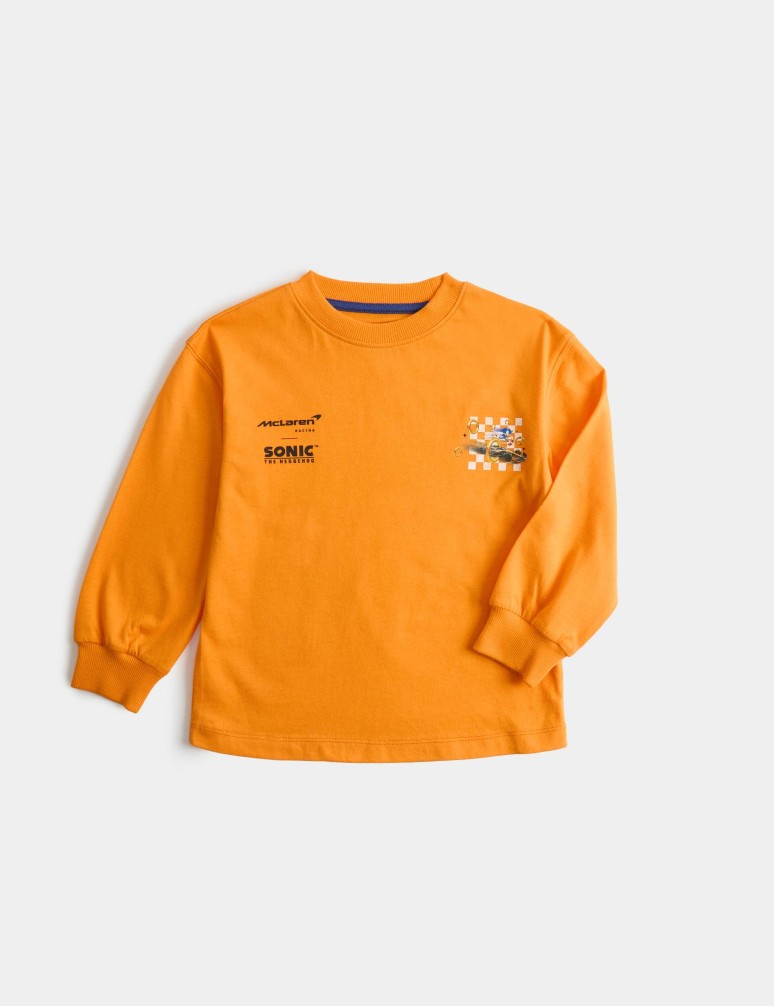 Top Sonic X McLaren™ z čisté bavlny (2–8 let)