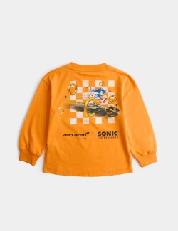 Top Sonic X McLaren™ z čisté bavlny (2–8 let)