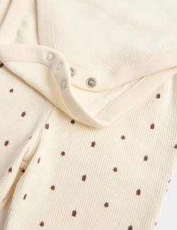 2 Piece Cotton Rich Bodysuit and Trousers Outfit (7lbs - 1 Yrs)
