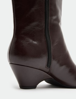 Wedge Knee High Boots