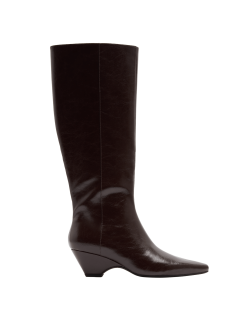 Wedge Knee High Boots