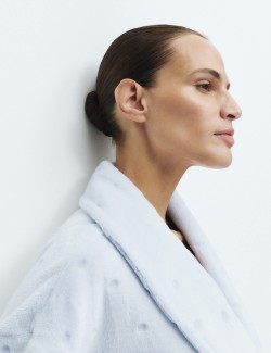 Spot Carved Dressing Gown