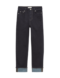 Harper High Waisted Cigarette Cropped Jeans
