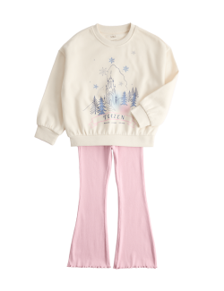 Dvoudílná hřejivá souprava Disney Frozen™ s vysokým podílem bavlny (2–8 let)