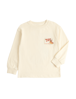 Pure Cotton Sausage Dog Graphic Top (2-8 Yrs)