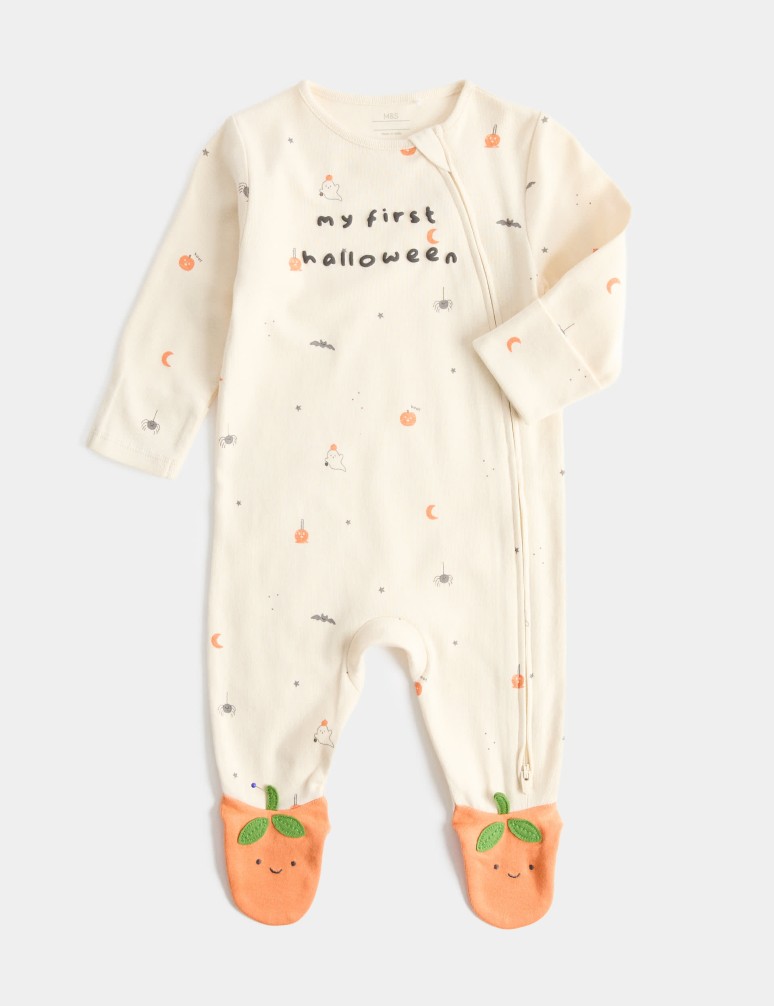 Overal na spaní „Můj první Halloween“ (od 3,2 kg do 9 měsíců)