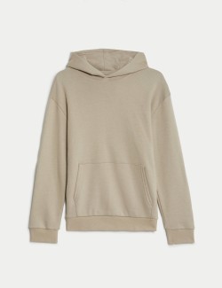 Cotton Rich Plain Hoodie (6-16 Yrs)