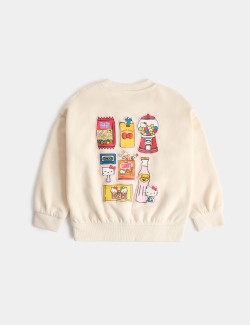Cotton Rich Hello Kitty™ Sweatshirt (2-8 Yrs)