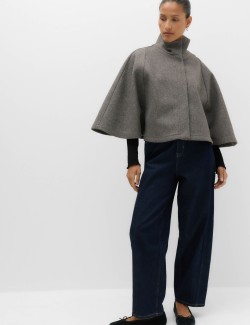 Funnel Neck Cape