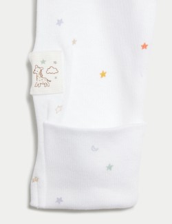 Pure Cotton Born In 2024 Sleepsuit (7lbs-9 Mths)