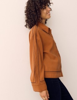 Modal Rich Embroidered Shirt