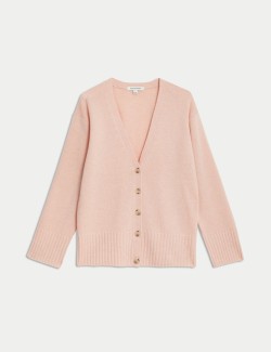 Merino Wool Rich Cardigan With Cashmere