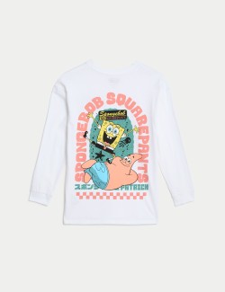 Pure Cotton SpongeBob Squarepants™ Top (6-16 Yrs)