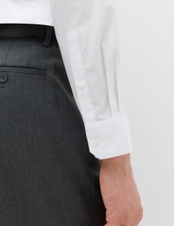 Skinny Fit Non Iron Cotton Blend Shirt