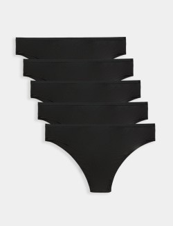 5pk No VPL Modal Brazilian Knickers