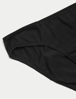 Bikini kalhotky z bavlny a modalu, bez viditelných lemů, 5 ks v balení