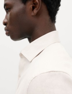 Regular Fit Easy Iron Marl Shirt