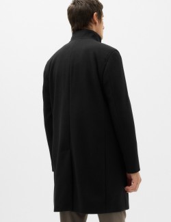 Funnel Neck Overcoat