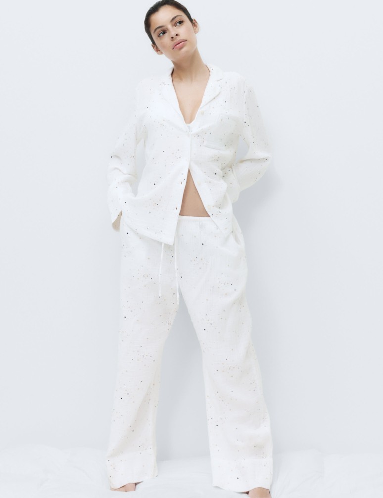 Muslin Cool Comfort™ Star Revere Pyjama Set
