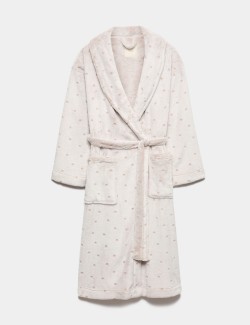 Spot Carved Dressing Gown