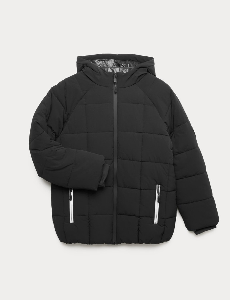 Hooded Padded Coat (6-16 Yrs)