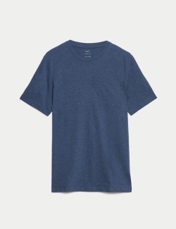 Pure Cotton Crew Neck T-Shirt