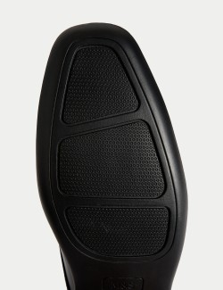 Slip-On Square Toe Shoes