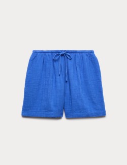Pure Cotton Double Cloth Shorts