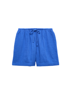 Pure Cotton Double Cloth Shorts