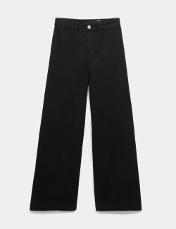 High Waist Wide Leg Jeans