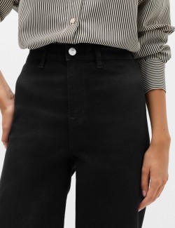 High Waist Wide Leg Jeans