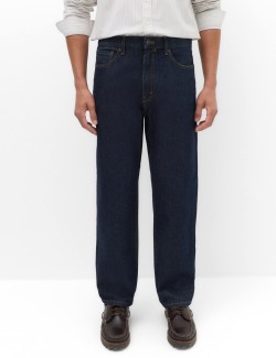 Authentic Relaxed Straight Fit Rigid Jeans