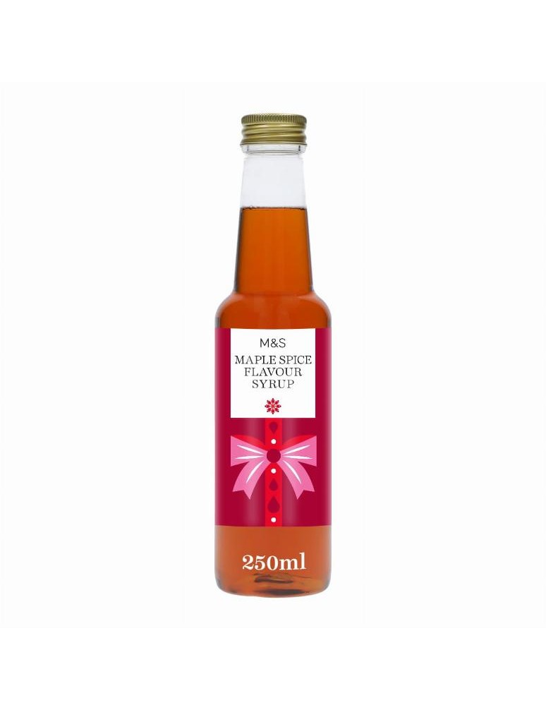 Kořeněný cukrový sirup s příchutí javorového sirupu