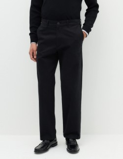 Loose Fit Stretch Chinos