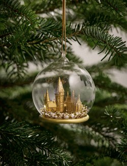 Skleněná ozdoba Harry Potter – Bradavice