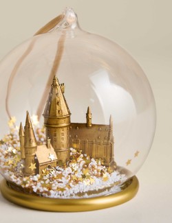 Skleněná ozdoba Harry Potter – Bradavice