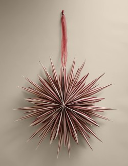 Paper Striped Star Room Decoration