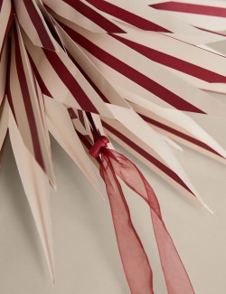Paper Striped Star Room Decoration