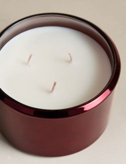 Vonná svíčka s vůní mandarinky, hřebíčku a skořice, 410 g