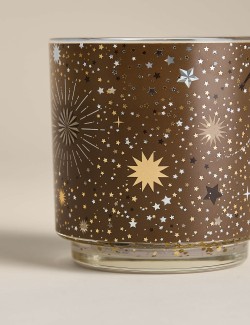 Vonná svíčka s vůní kadidla a myrhy, s LED osvětlením a dvěma náhradními náplněmi, 3 x 120 g