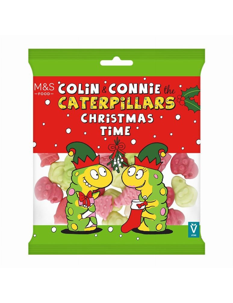 Colin a Connie the Caterpillar™ – žvýkací bonbóny s příchutí ovoce a mléka
