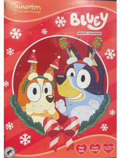 Adventní kalendář s 24 cukrovinkami s čokoládovou příchutí